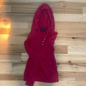 Aso Elena Gilbert vampire diaries American eagle hooded thermal alt color